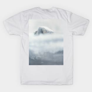 Half Dome in Winter Yosemite T-Shirt